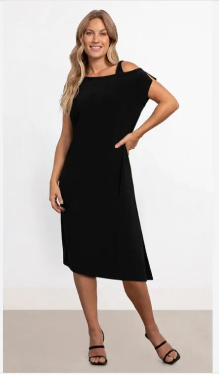 Sympli One Shoulder Boxy Dress