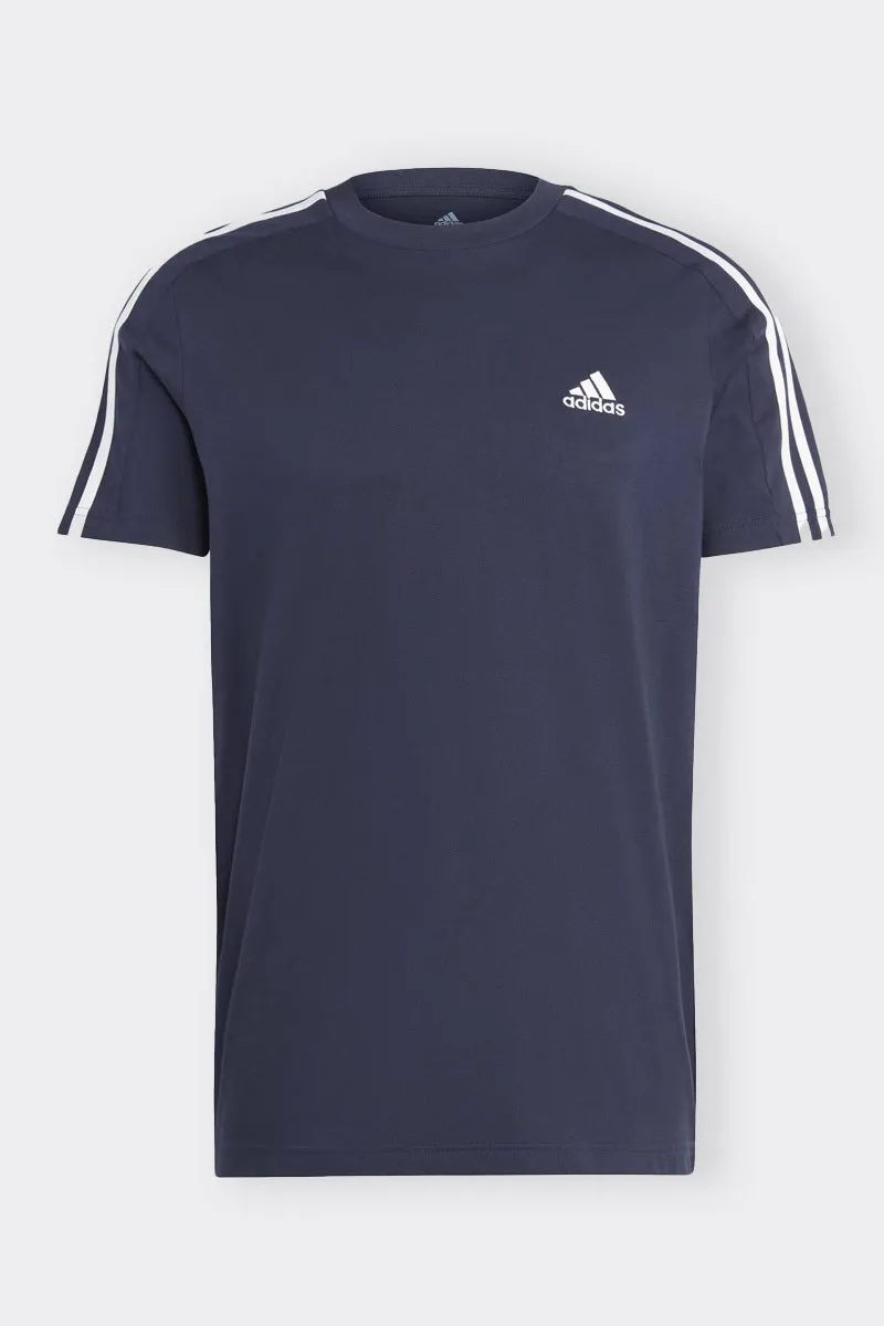 Blue 3 Stripes Essential Jersey T-Shirt