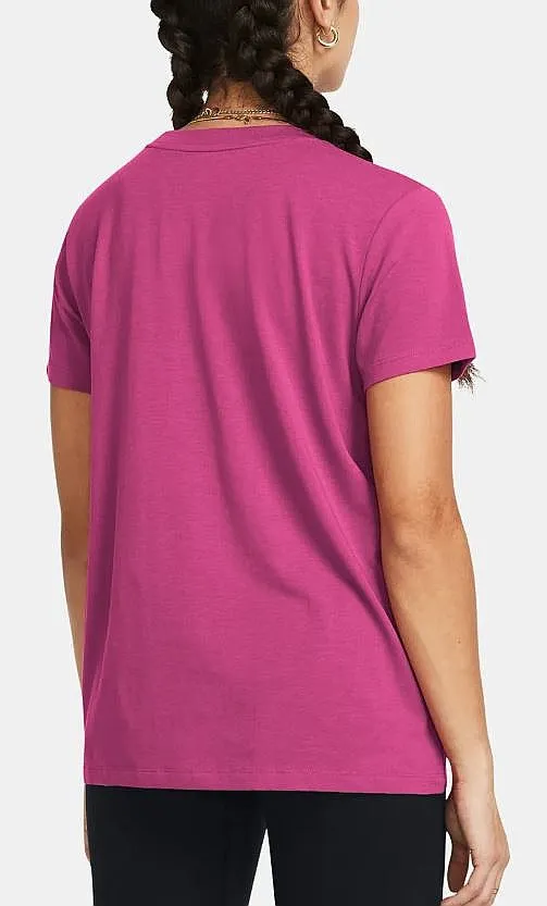 T-Shirt Under Armour Campus Core - Astro Pink/Black - women´s