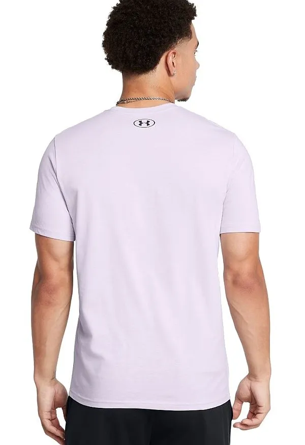 T-Shirt Under Armour Sportstyle Left Chest - Salt Purple/Black - men´s