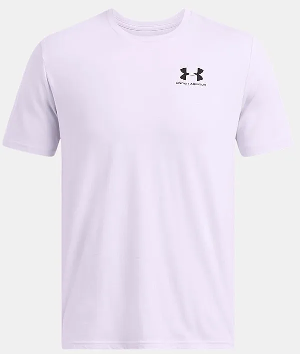 T-Shirt Under Armour Sportstyle Left Chest - Salt Purple/Black - men´s