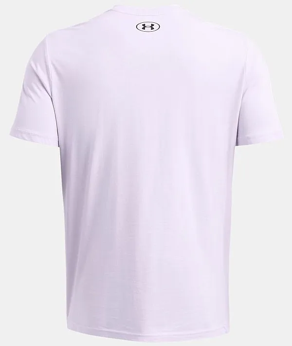 T-Shirt Under Armour Sportstyle Left Chest - Salt Purple/Black - men´s