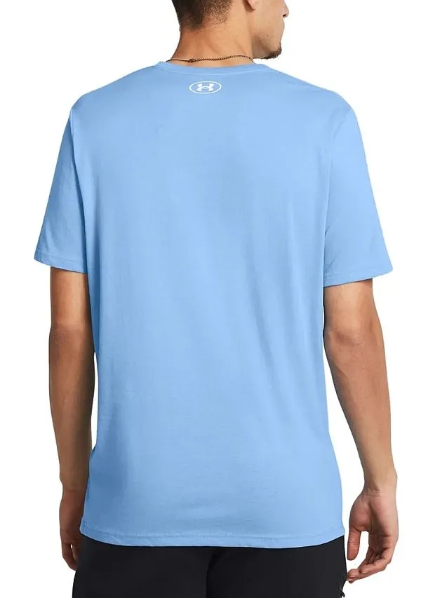 T-Shirt Under Armour Sportstyle Logo Update - Horizon Blue/White - men´s