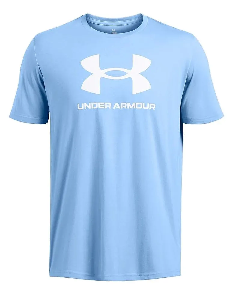 T-Shirt Under Armour Sportstyle Logo Update - Horizon Blue/White - men´s