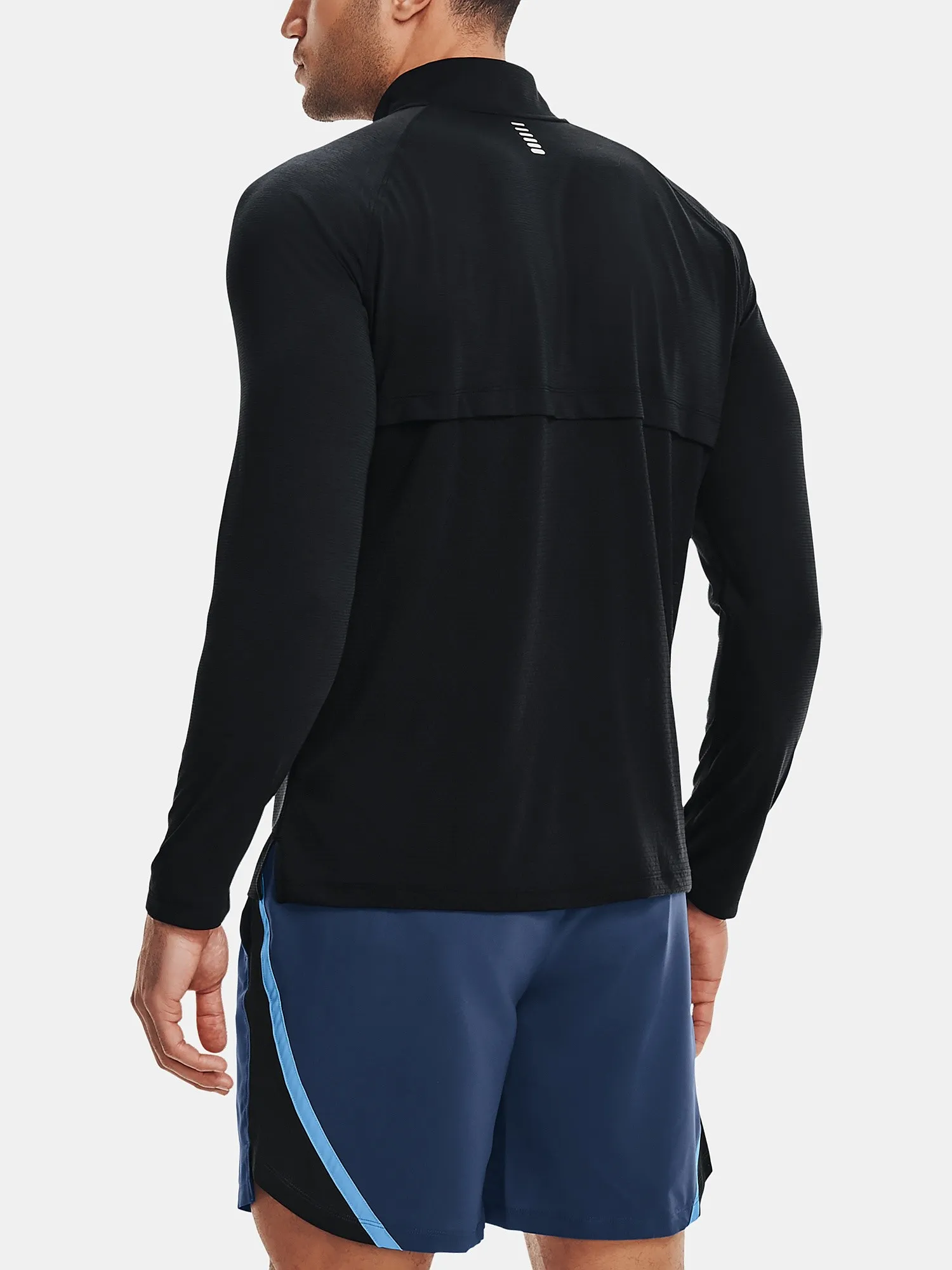 T-Shirt Under Armour Streaker LS - Black - men´s