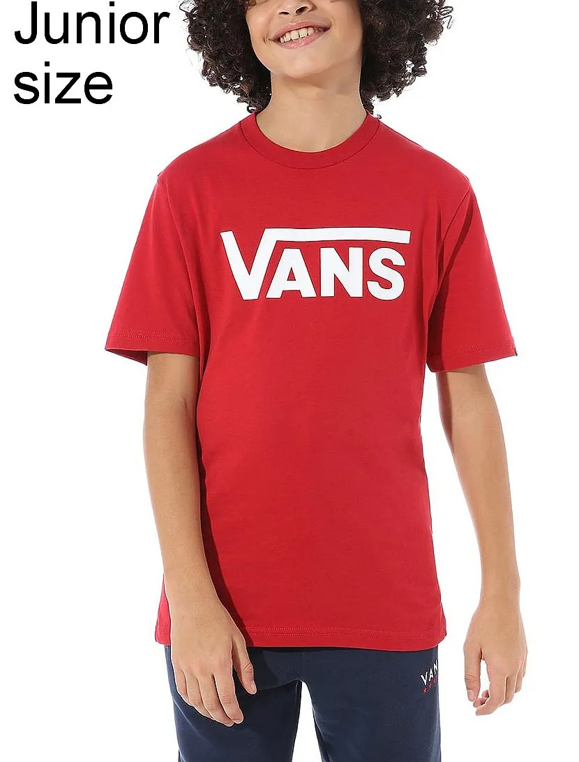 T-Shirt Vans Classic - True Red - boy´s