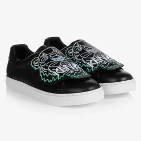 Teen Black Tiger Trainers