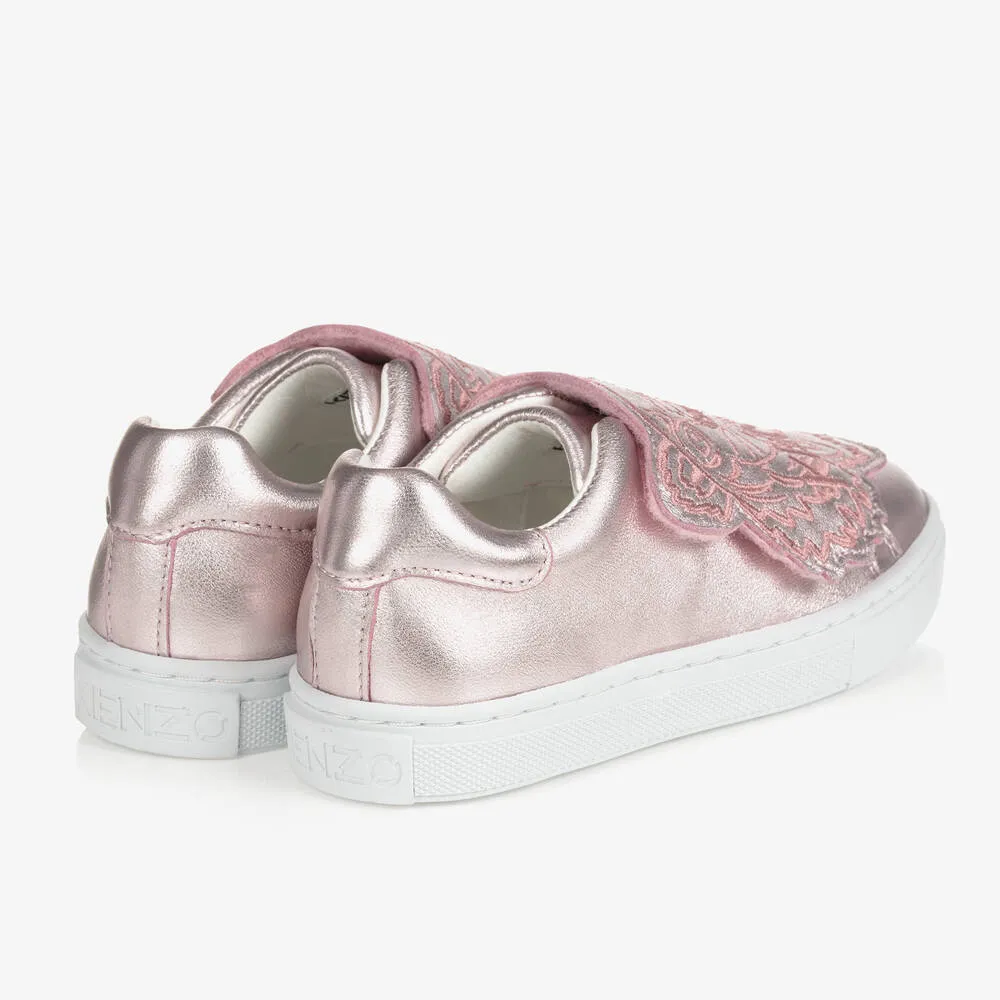 Teen Girls Pink Tiger Trainers