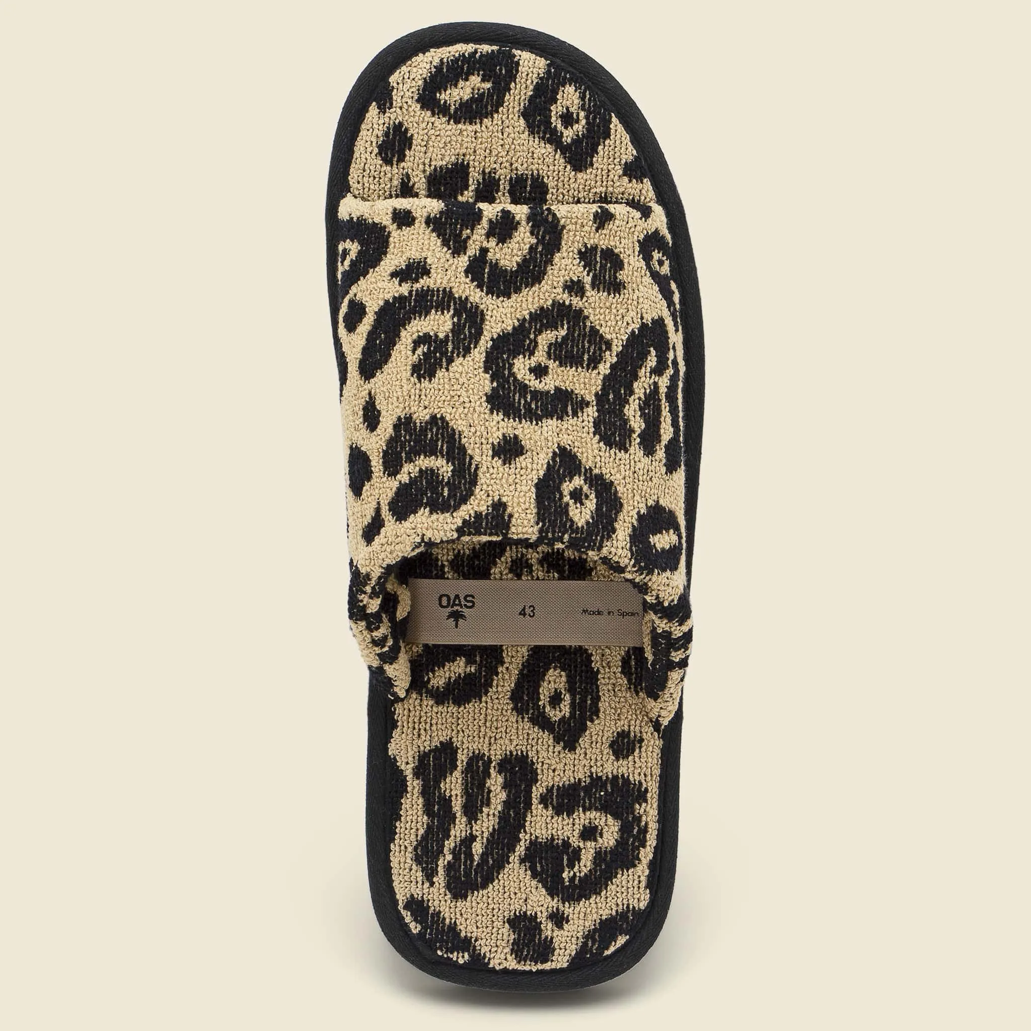 Trendy Terry Leo Slippers