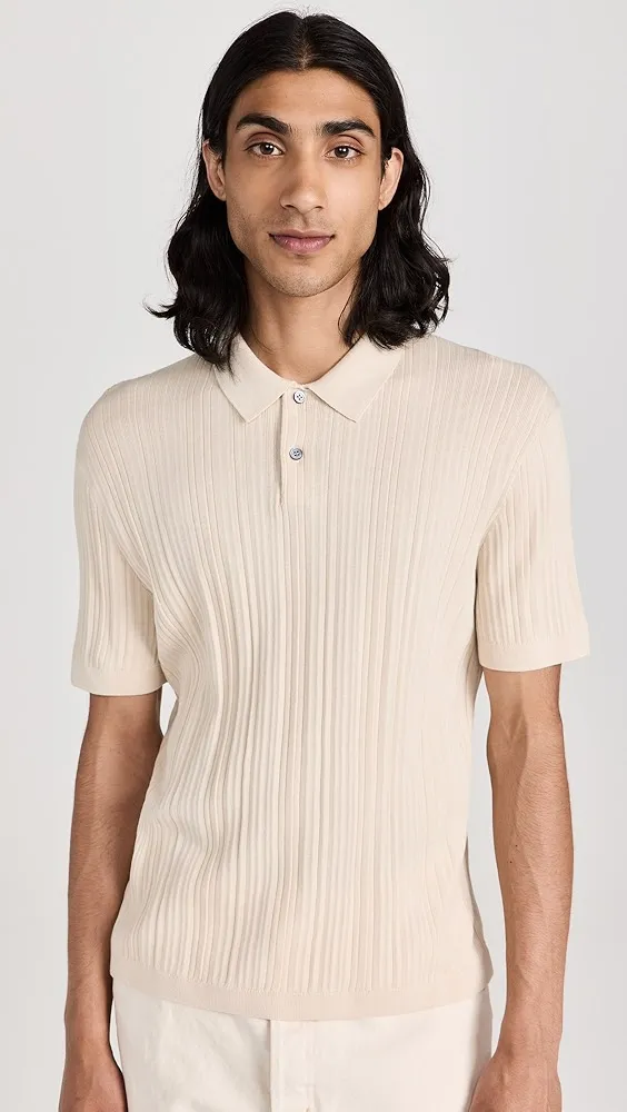 Theory   Goris Textured Polo 