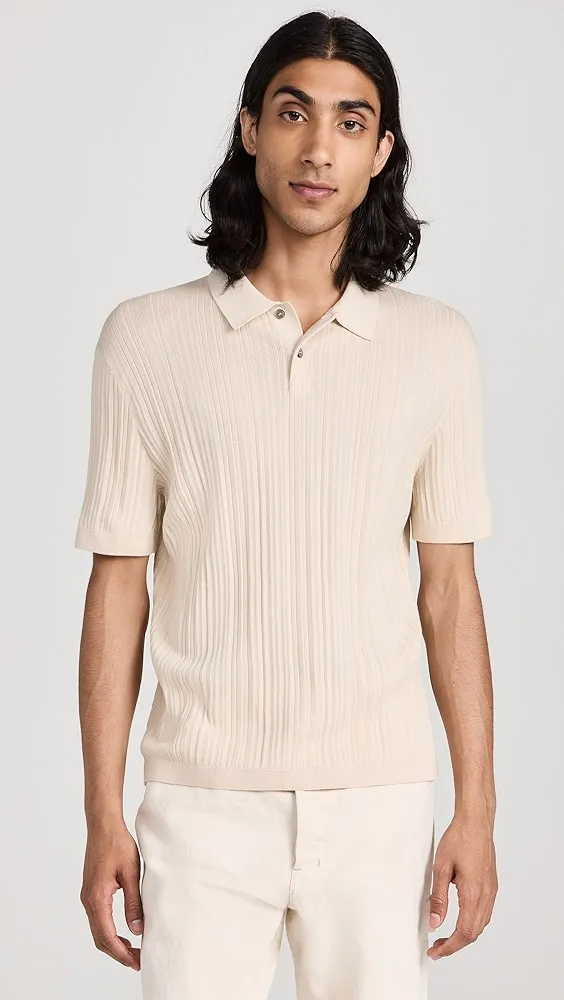 Theory   Goris Textured Polo 