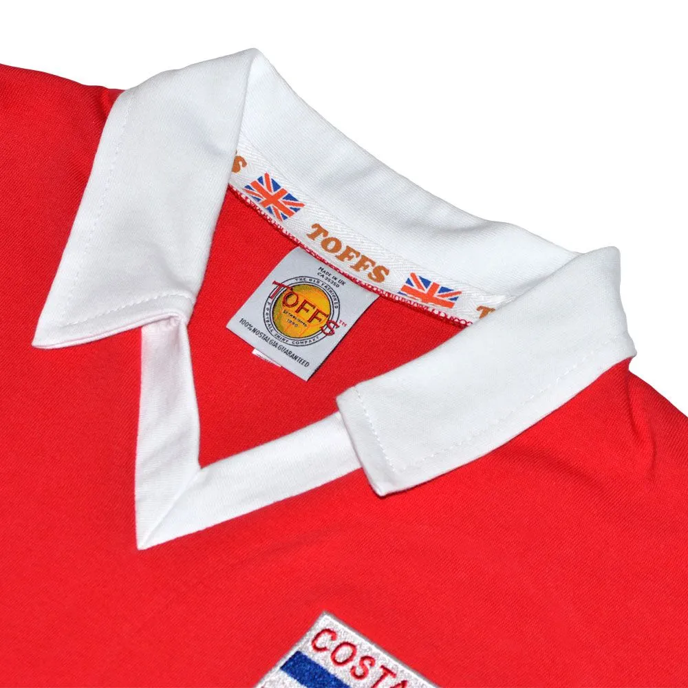 TOFFS - Costa Rica Retro Football Shirt 1990