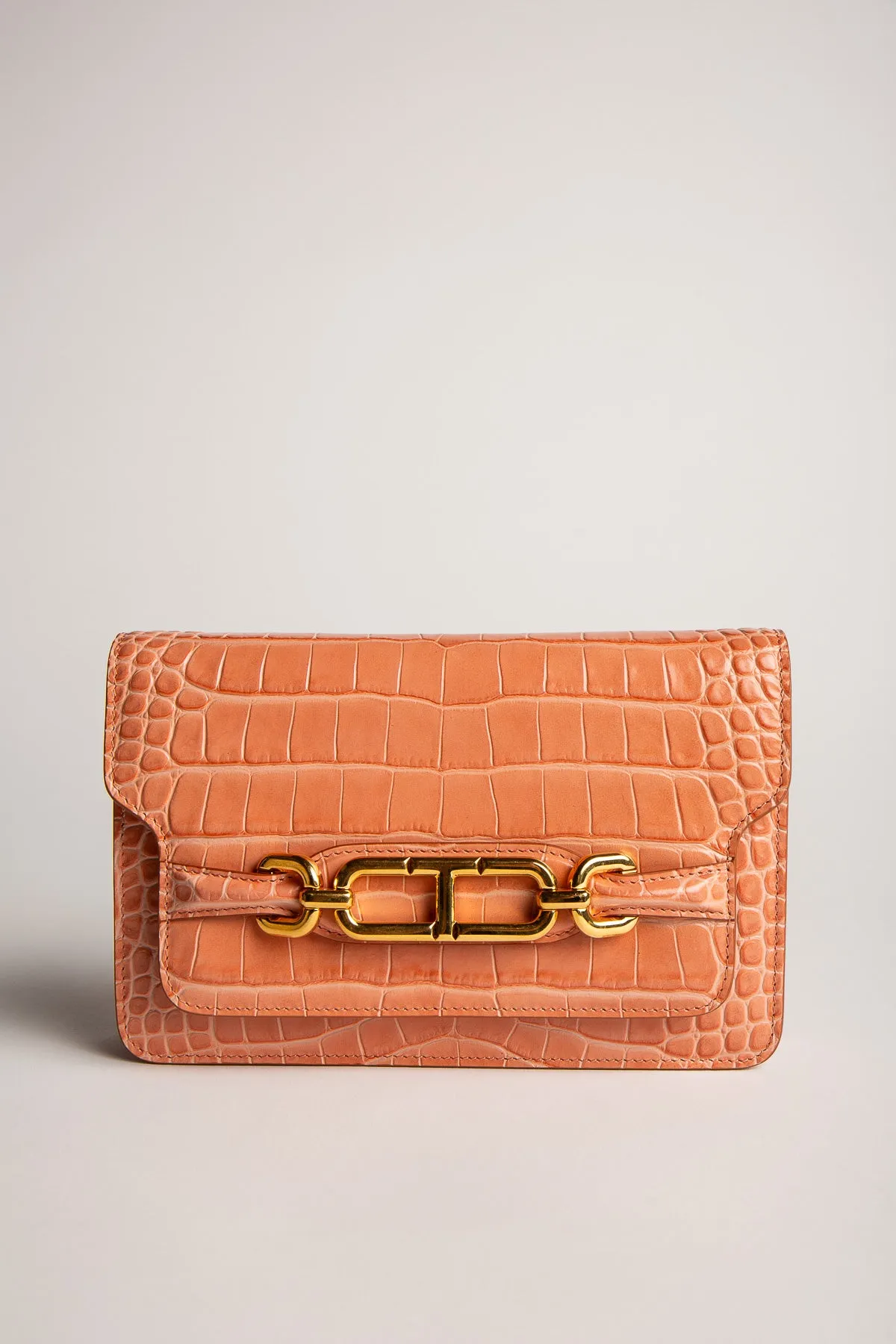 TOM FORD | STAMPED CROCODILE LEATHER WHITNEY SMALL SHOULDER BAG