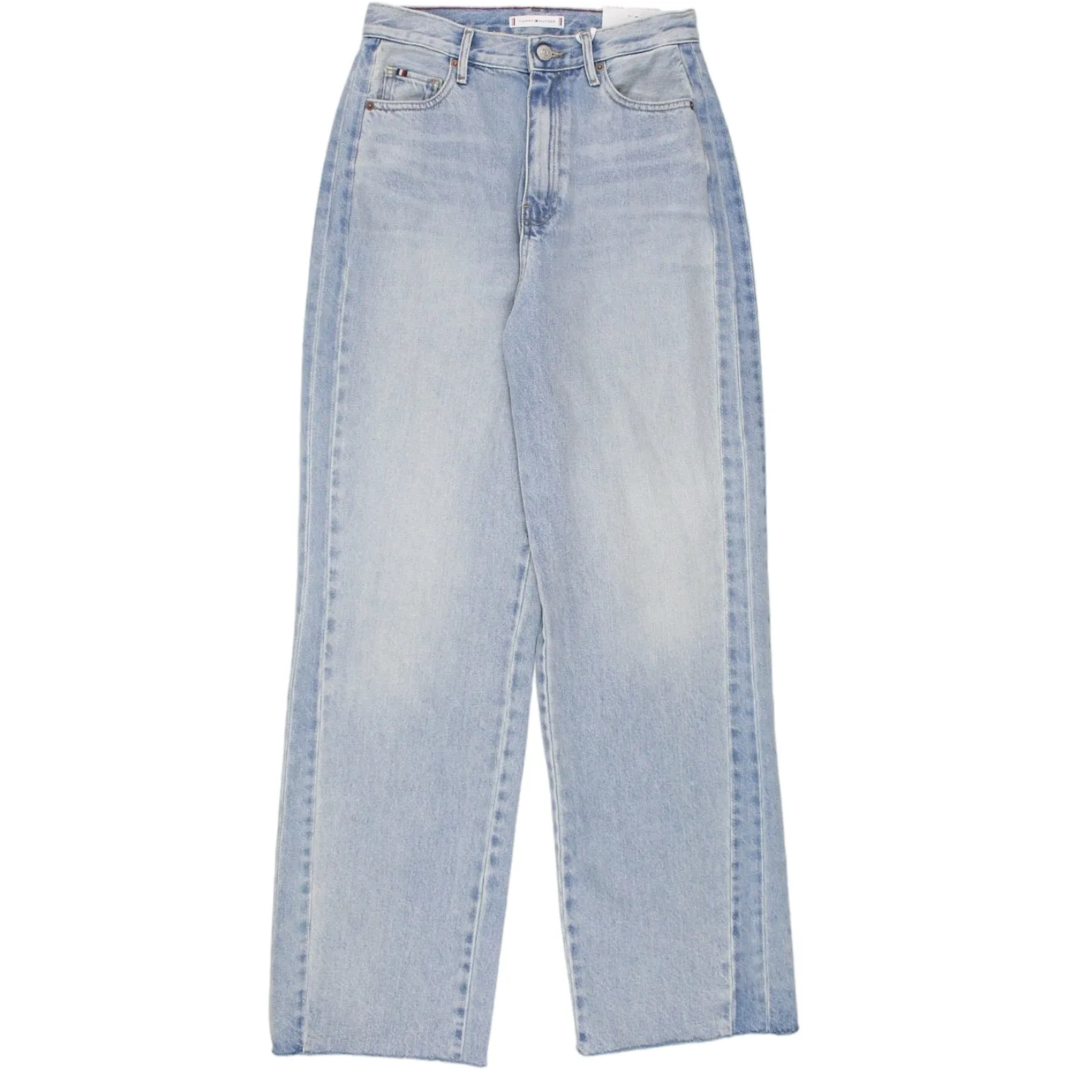 Tommy Hilfiger Blue Relaxed Straight High Waist Jeans