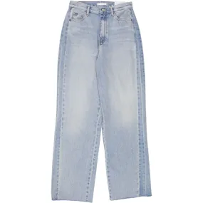 Tommy Hilfiger Blue Relaxed Straight High Waist Jeans