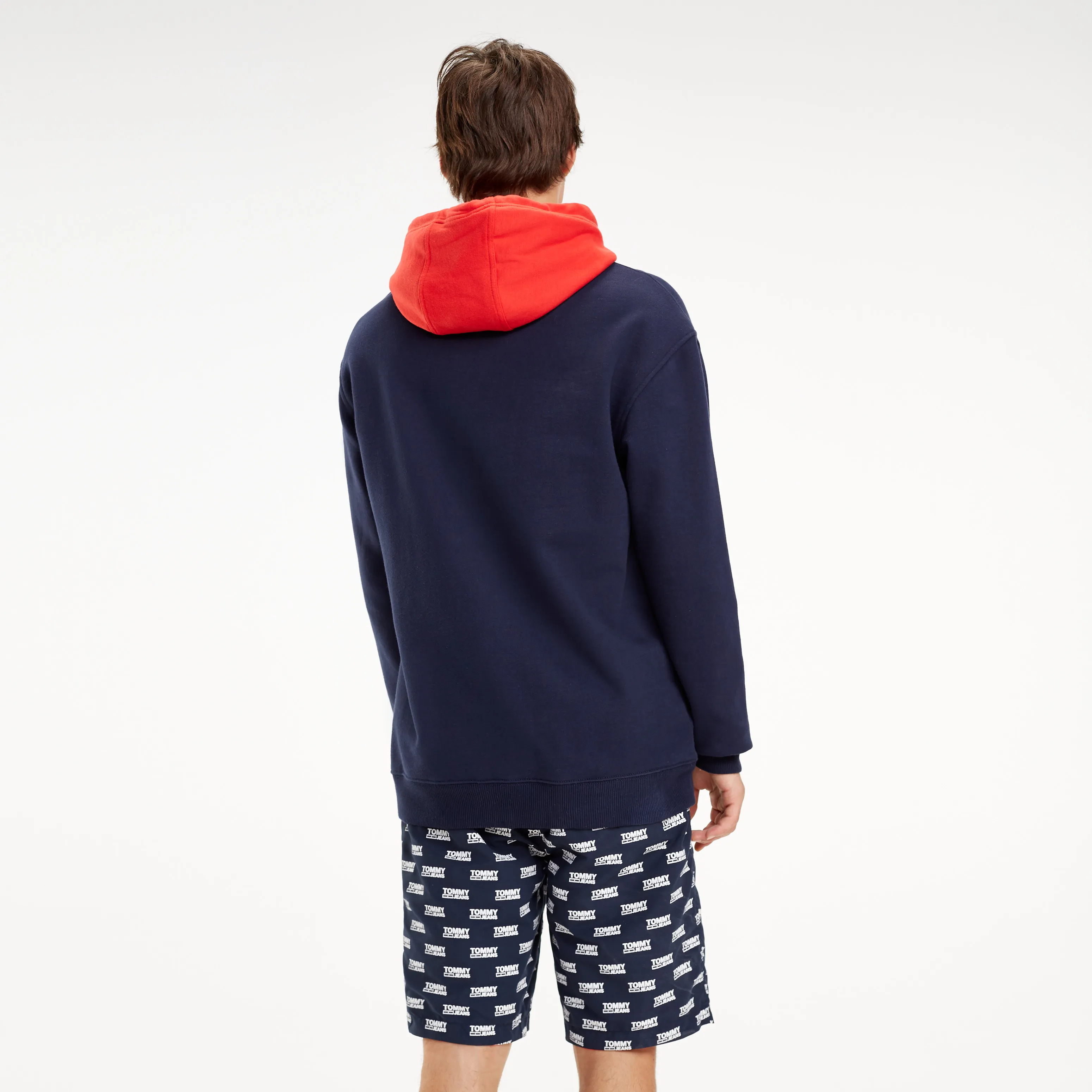 Tommy Hilfiger Color-Blocked Graphic Hoodie - Jumpers