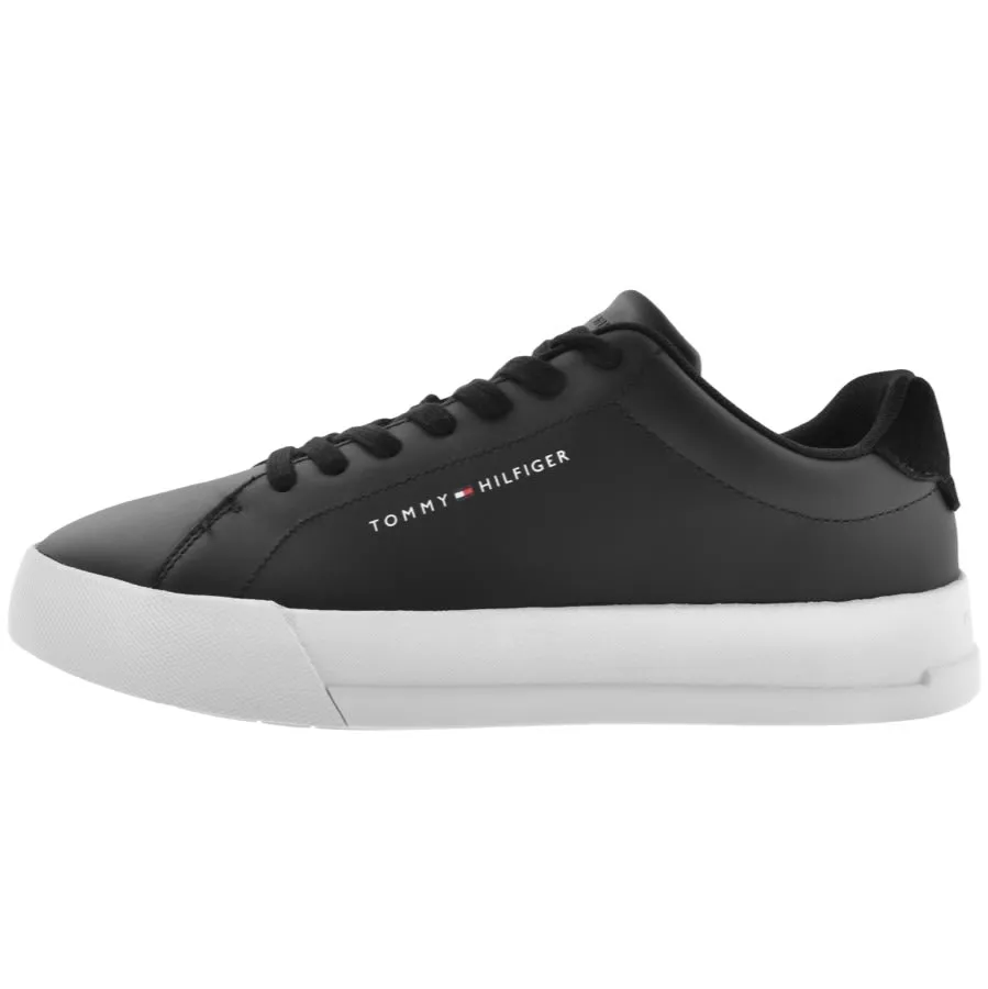 Tommy Hilfiger Court Trainers Black