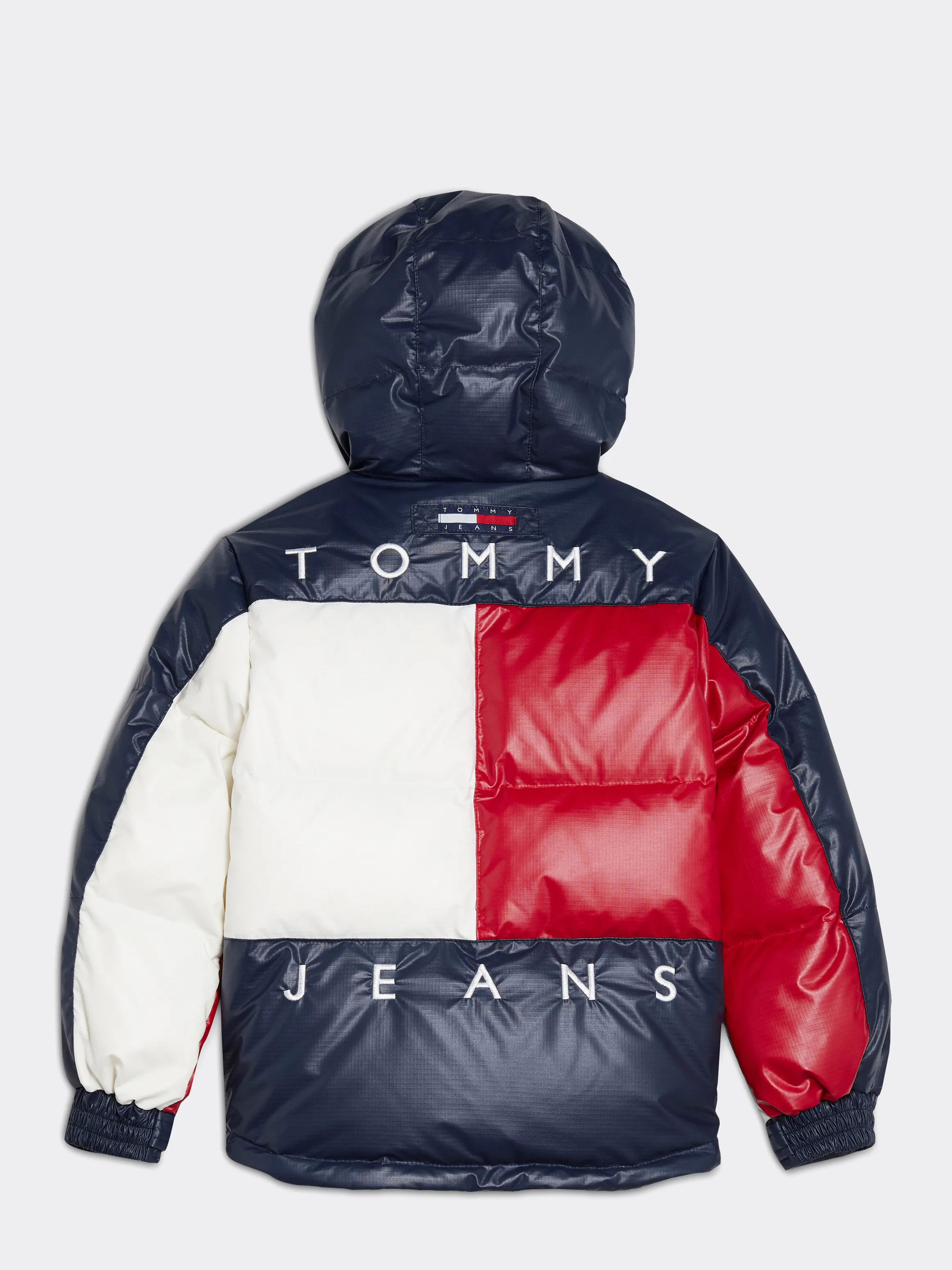 Tommy Hilfiger Flag Puffer Popover for Kids Ages 3-7 - Shop Jumpers Now