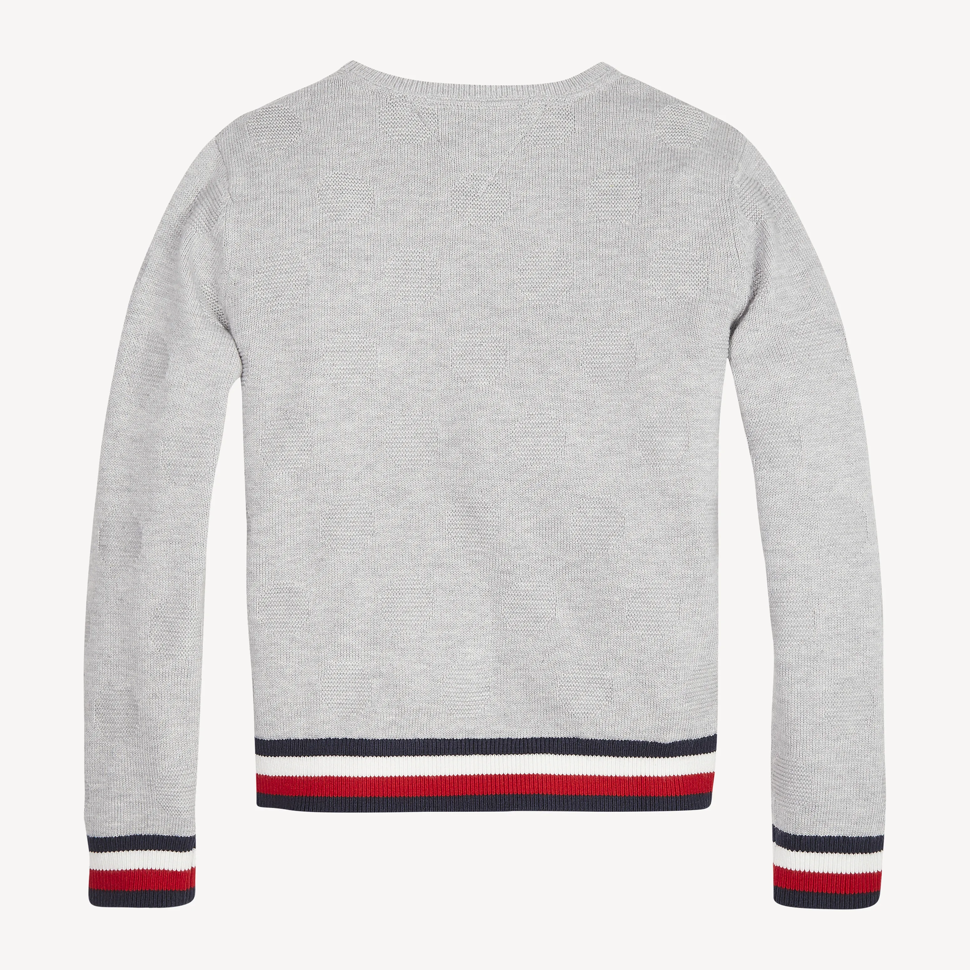 Tommy Hilfiger Girls Signature Tape Jumper