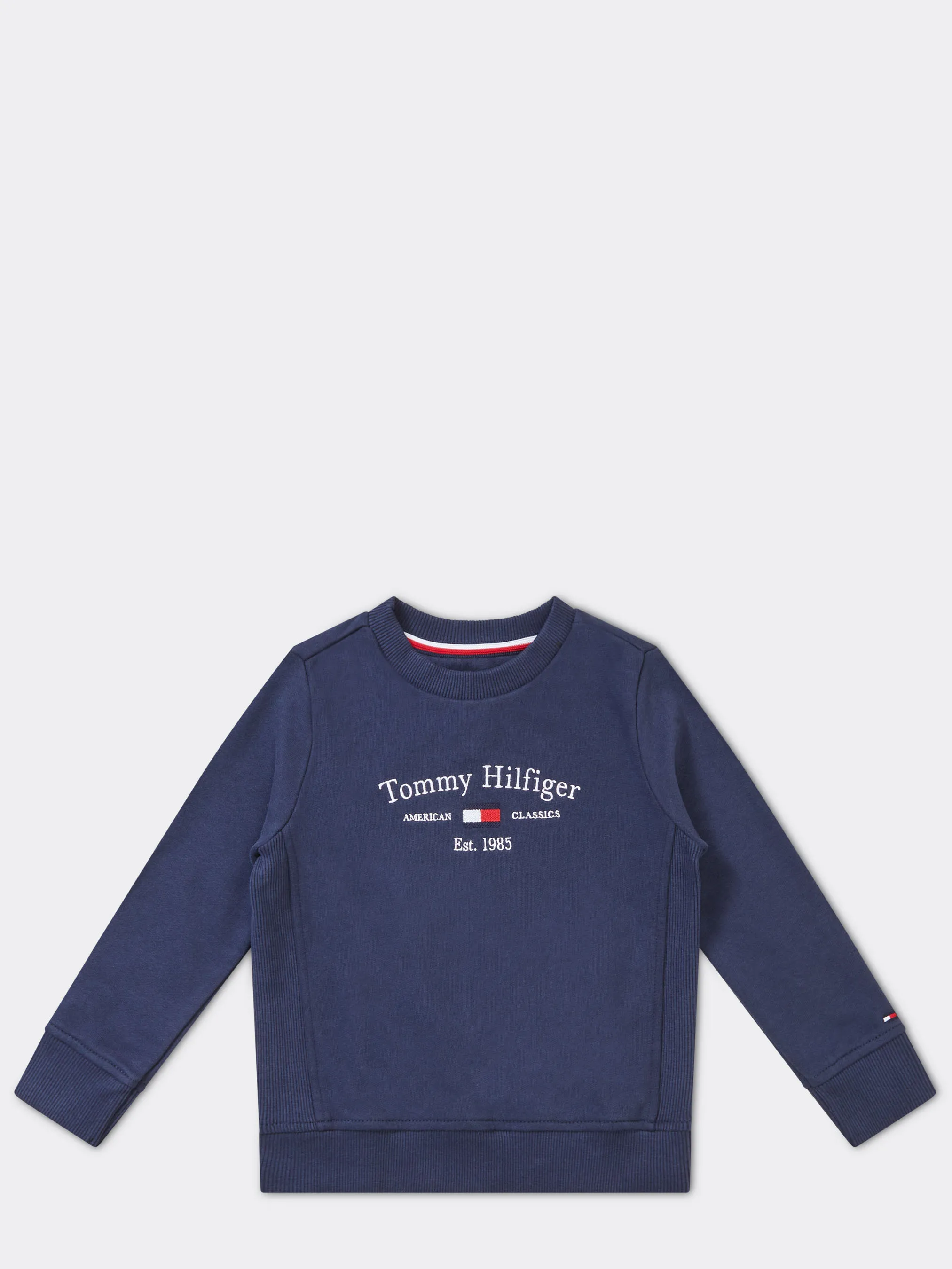 Tommy Hilfiger Organic Logo Crew Neck Jumper - Jumpers