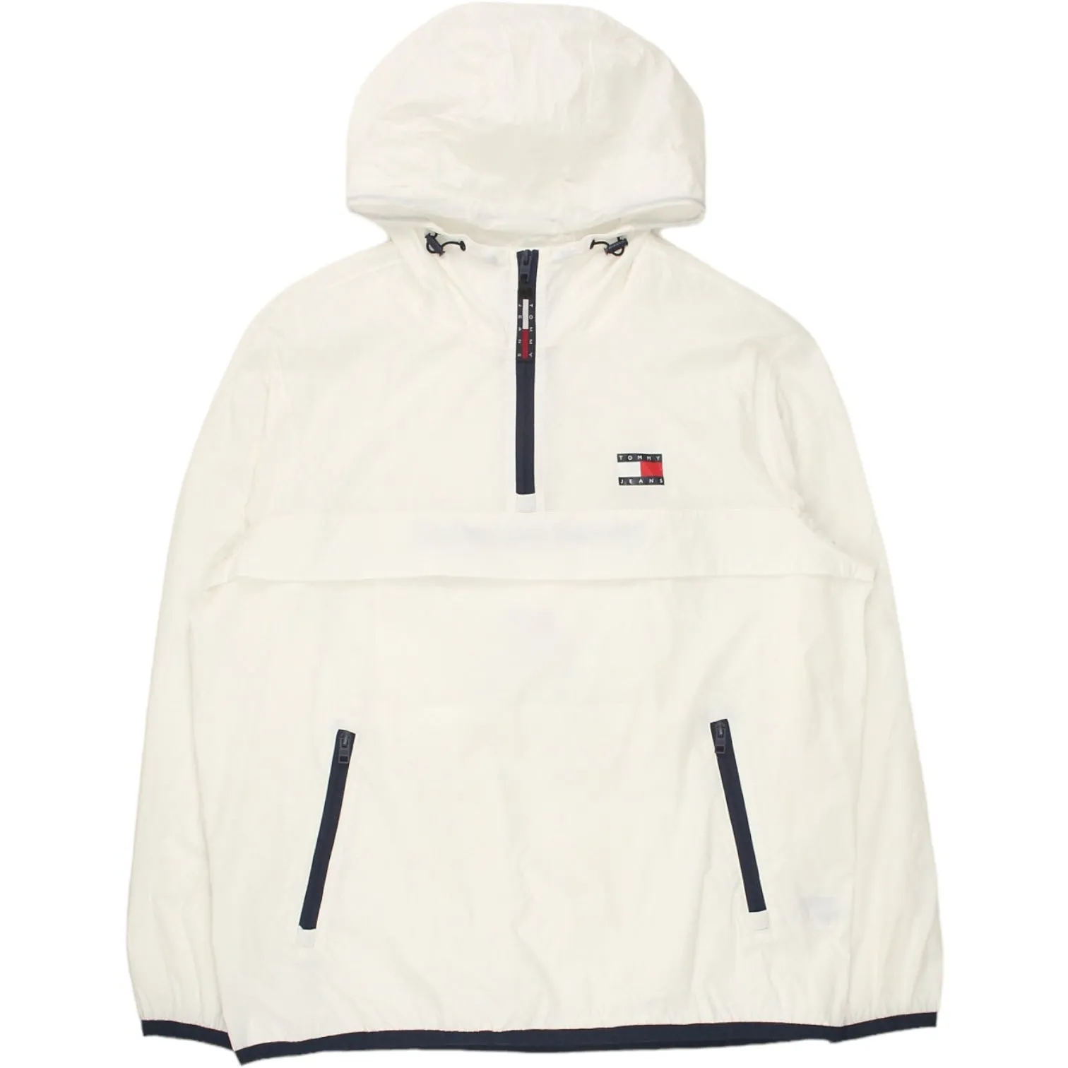 Tommy Jeans White Chicago Project Packable Jacket