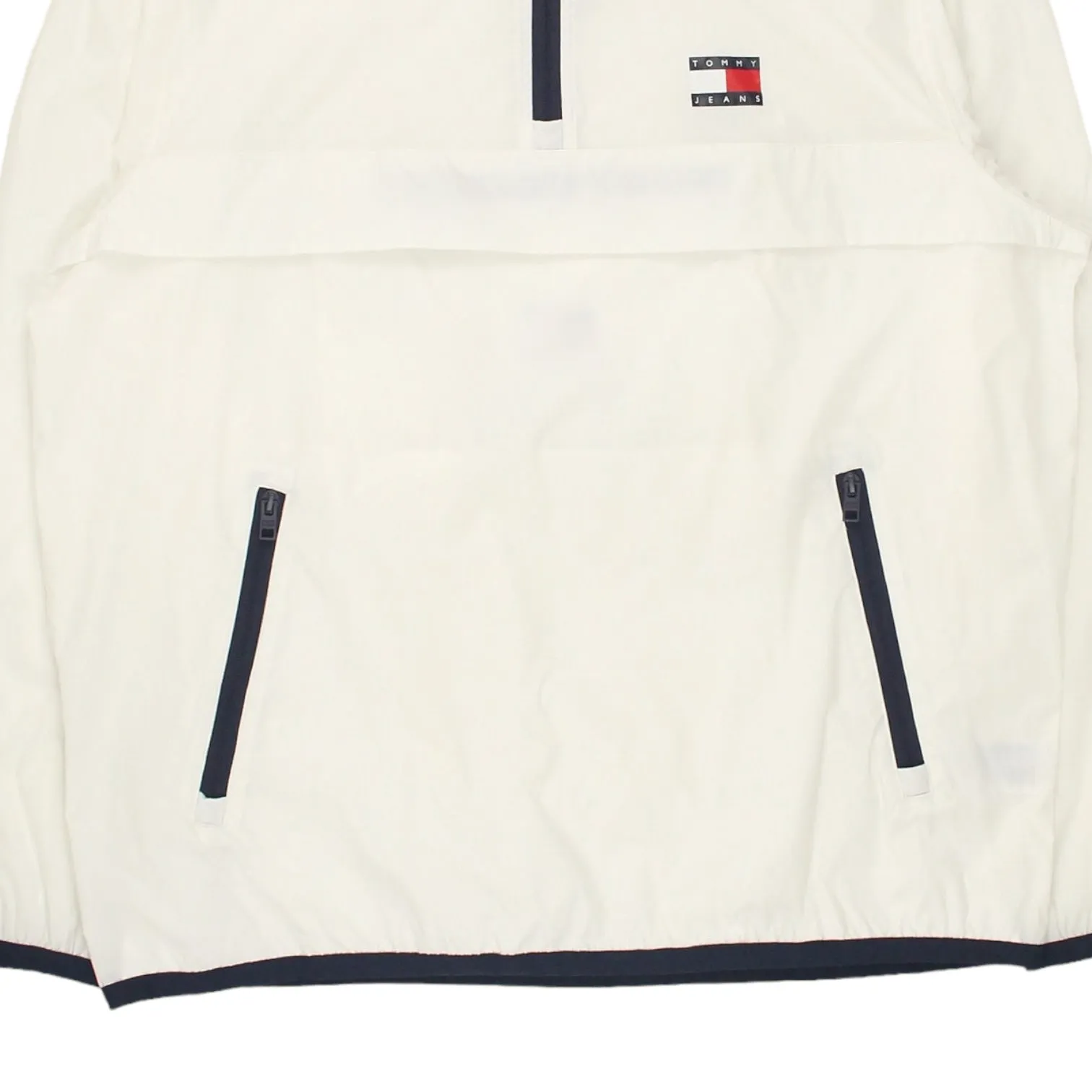 Tommy Jeans White Chicago Project Packable Jacket