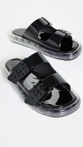 Tory Burch   Buckle Bubble Jelly Slides 