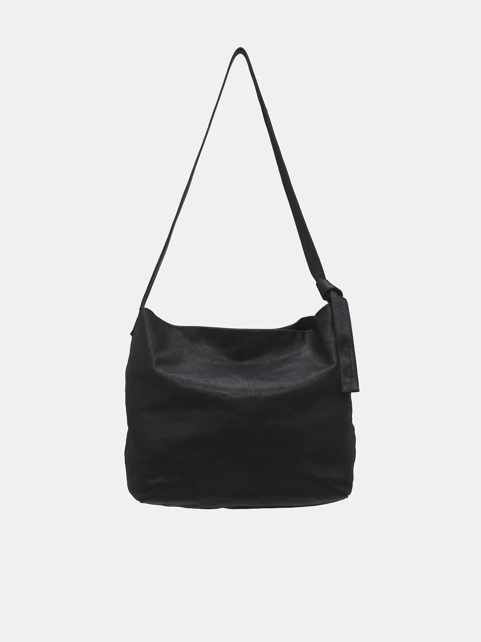 Tosh Lamb Leather Bag (B0011769-LT137-BLACK)