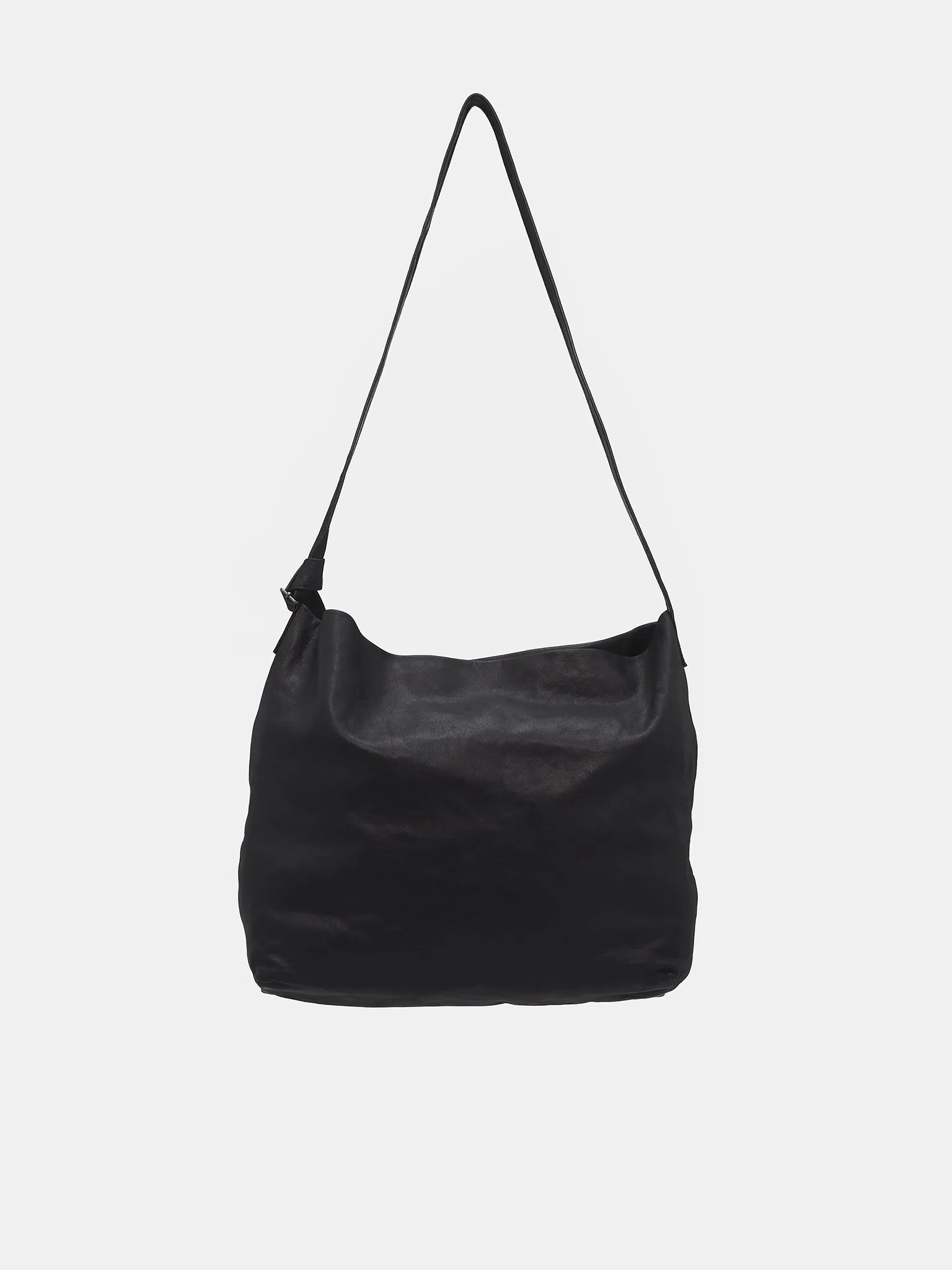 Tosh Lamb Leather Bag (B0011769-LT137-BLACK)