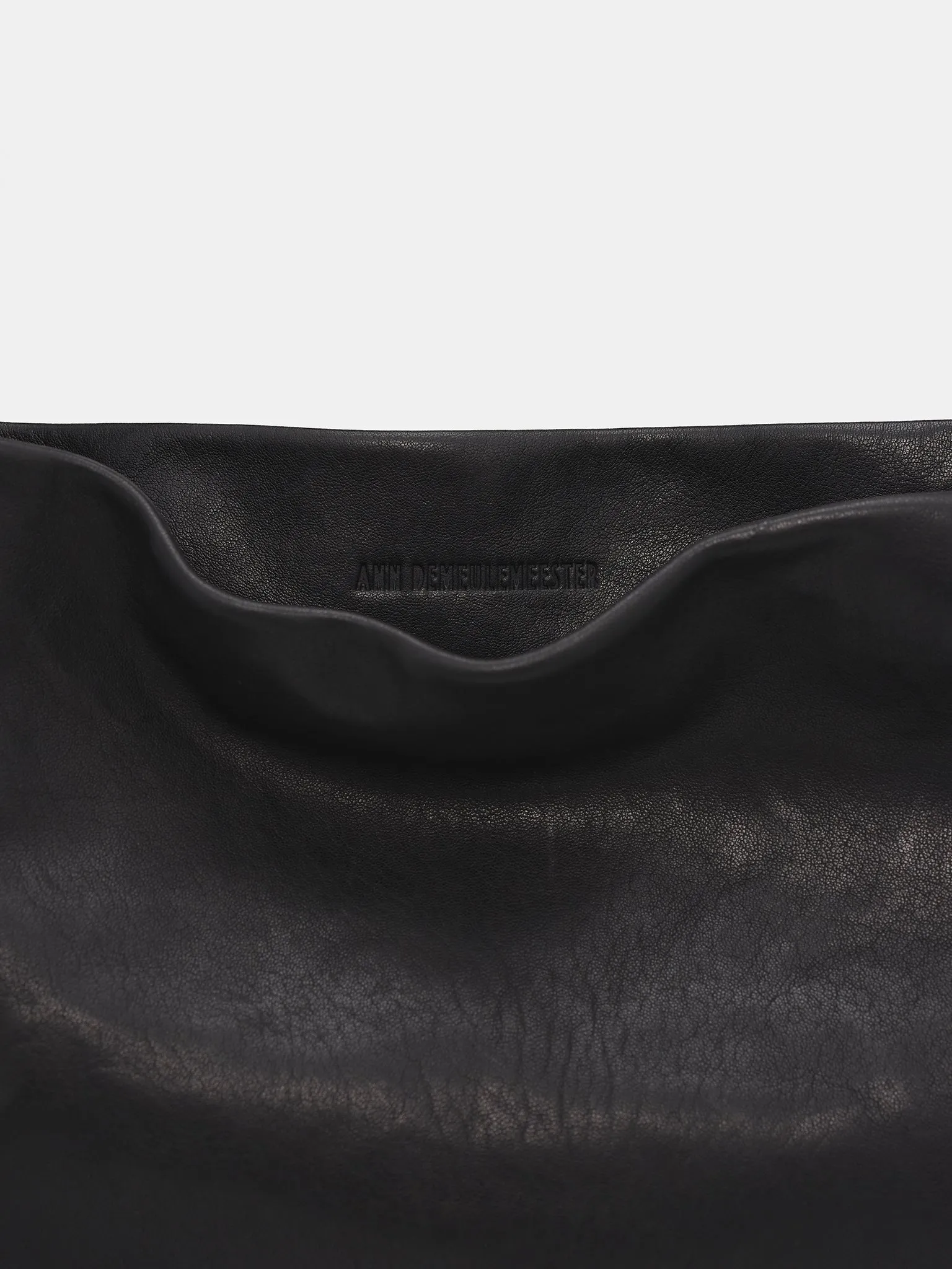 Tosh Lamb Leather Bag (B0011769-LT137-BLACK)