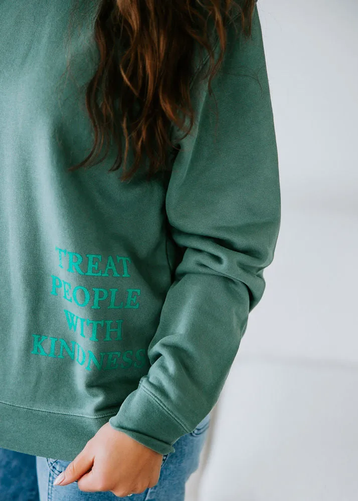 Treat People Graphic Sweatshirt