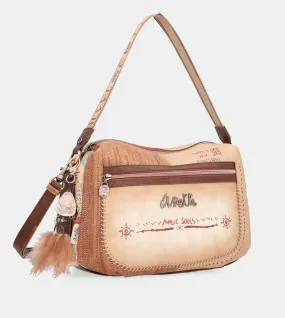 Tribe large crossbody bag with shoulder strap