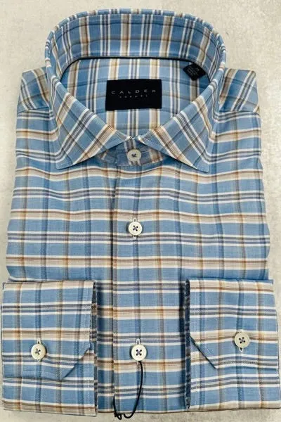 TWILL MELANGE CHECK SHIRT (41063-478)