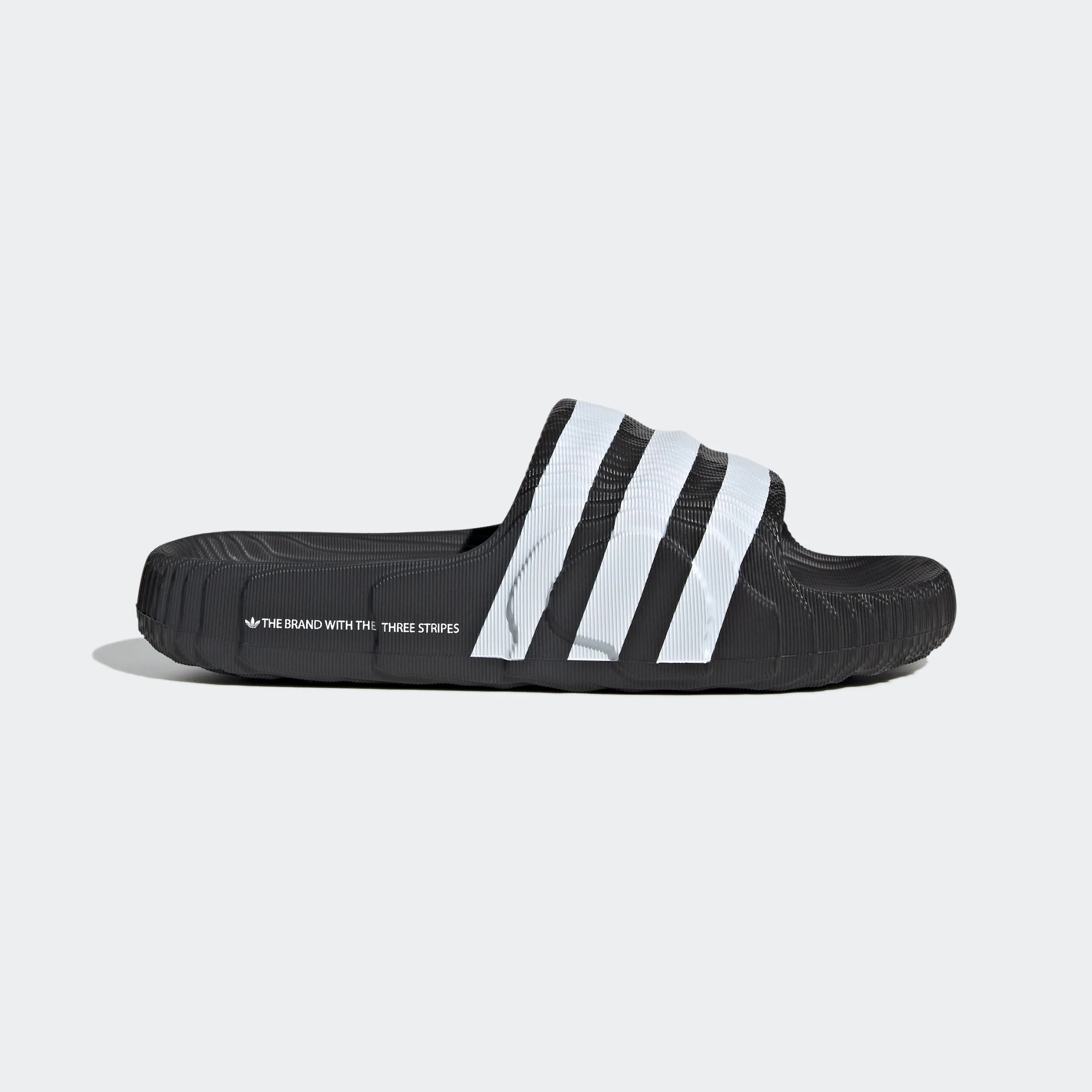 Unisex adidas Originals Adilette 22 Slides Black White