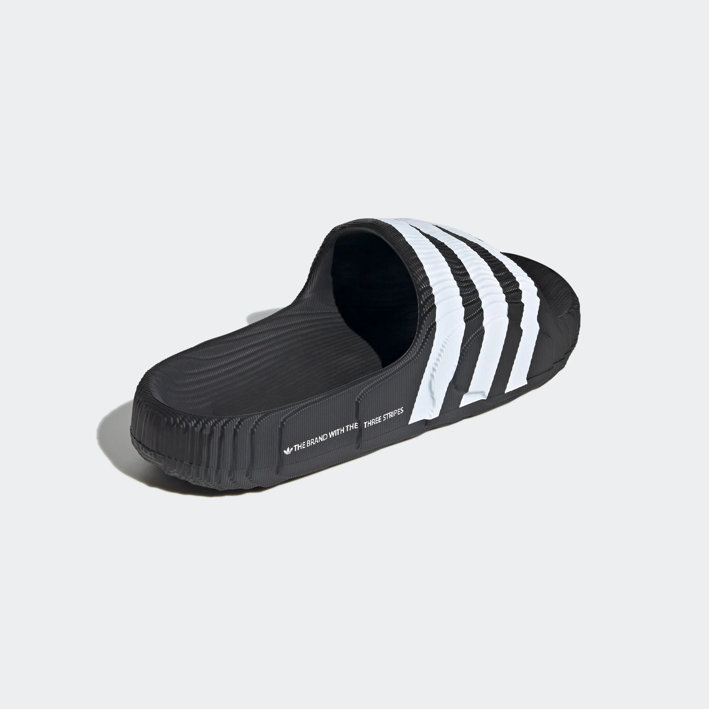 Unisex adidas Originals Adilette 22 Slides Black White