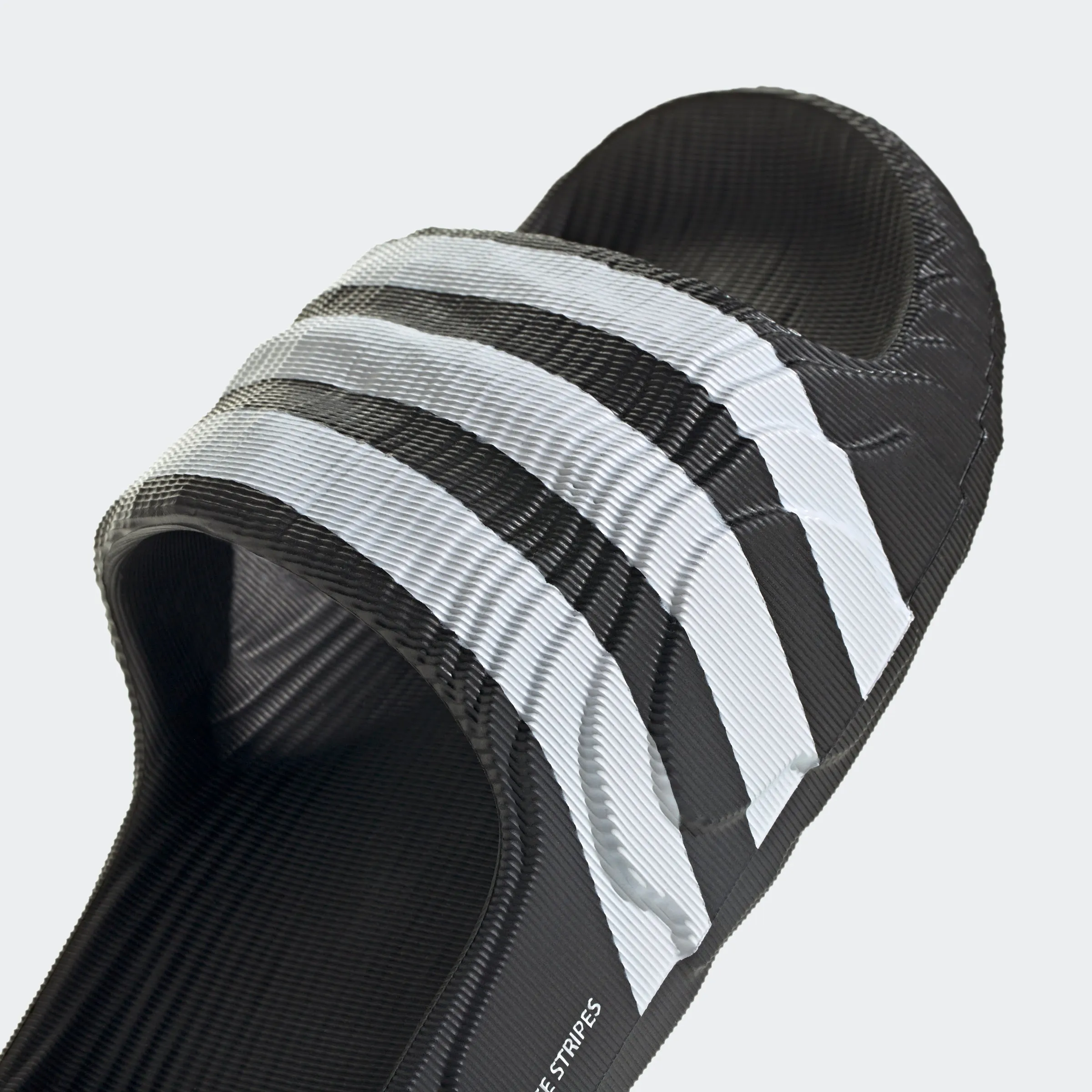 Unisex adidas Originals Adilette 22 Slides Black White