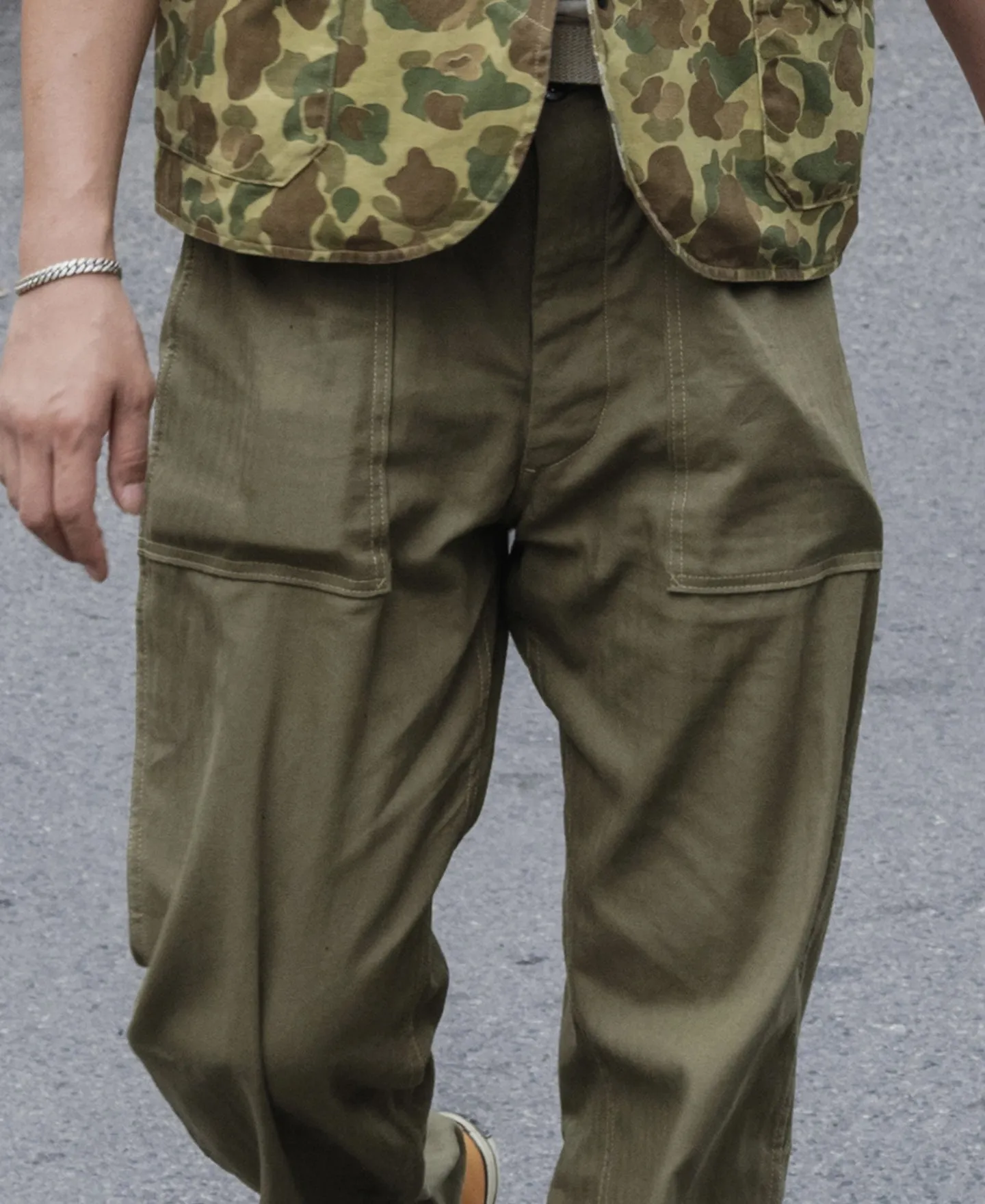 USMC P-41 HBT Utility Fatigue Trousers