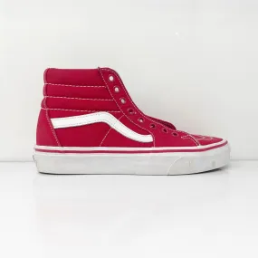 Vans Unisex SK8 Hi 721356 Red Casual Shoes Sneakers Size M 5 W 6.5