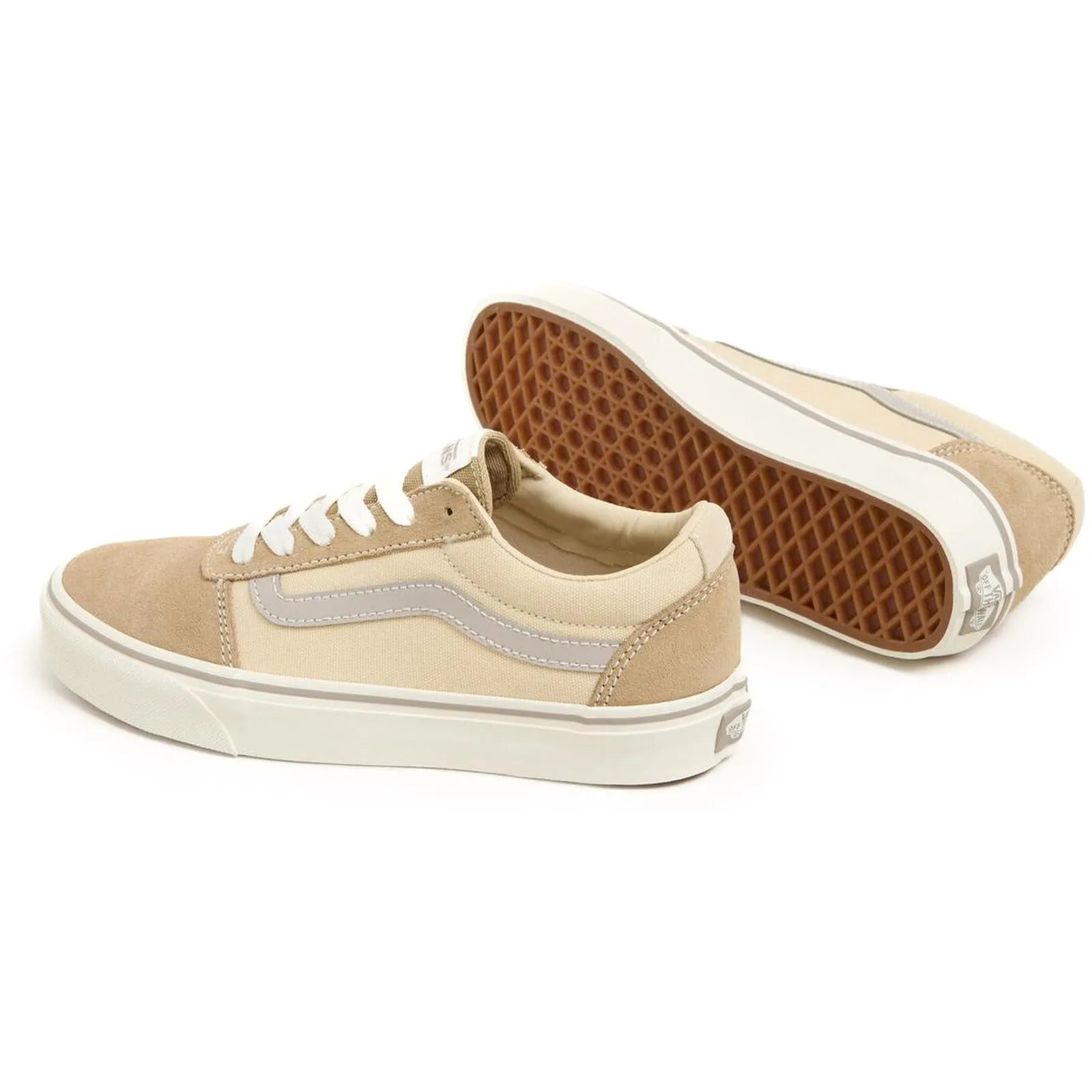 Vans Womens Ward Low Rise Suede Canvas Trainers