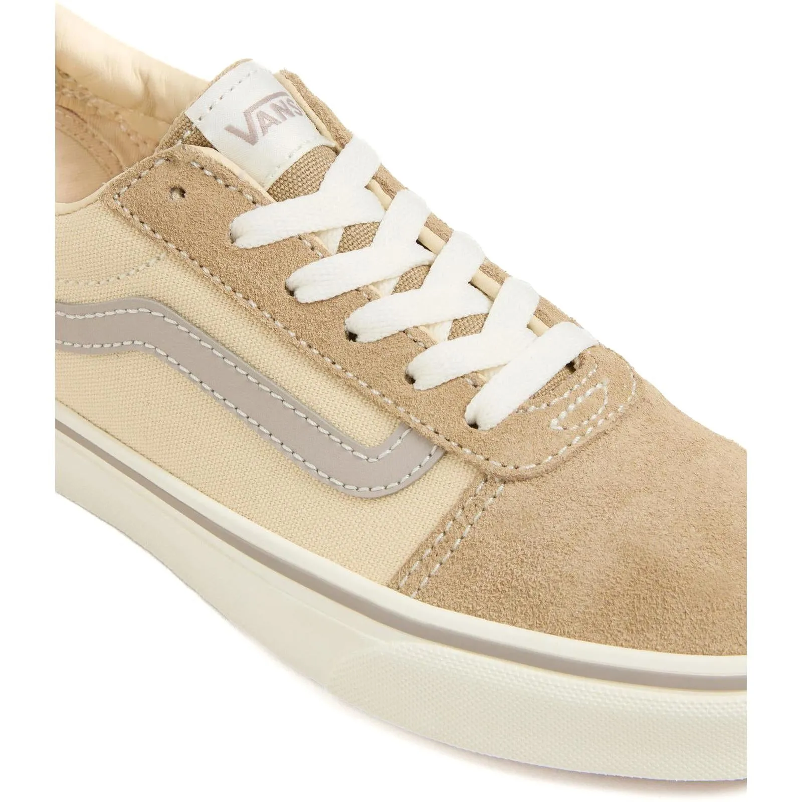 Vans Womens Ward Low Rise Suede Canvas Trainers