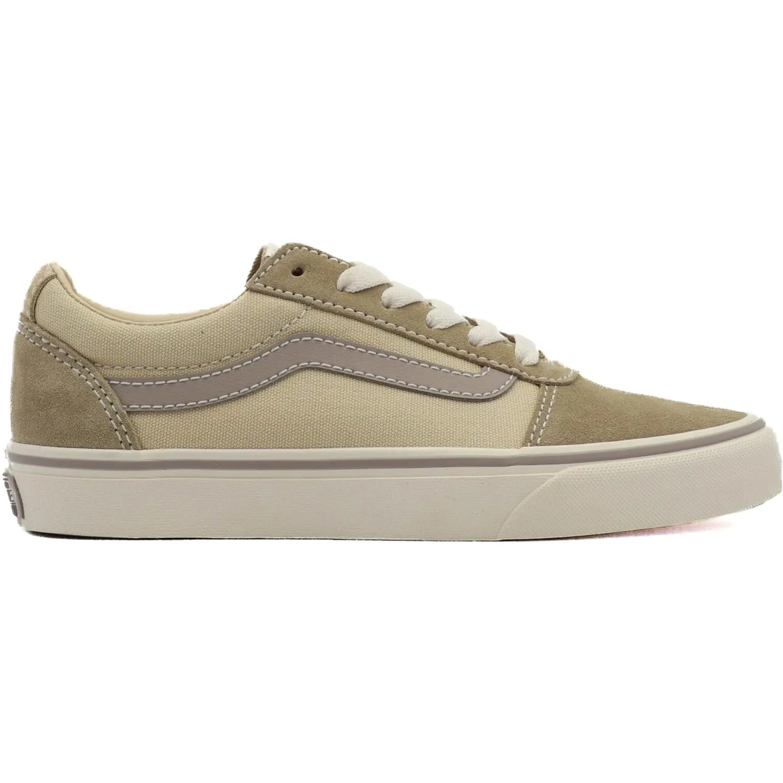 Vans Womens Ward Low Rise Suede Canvas Trainers