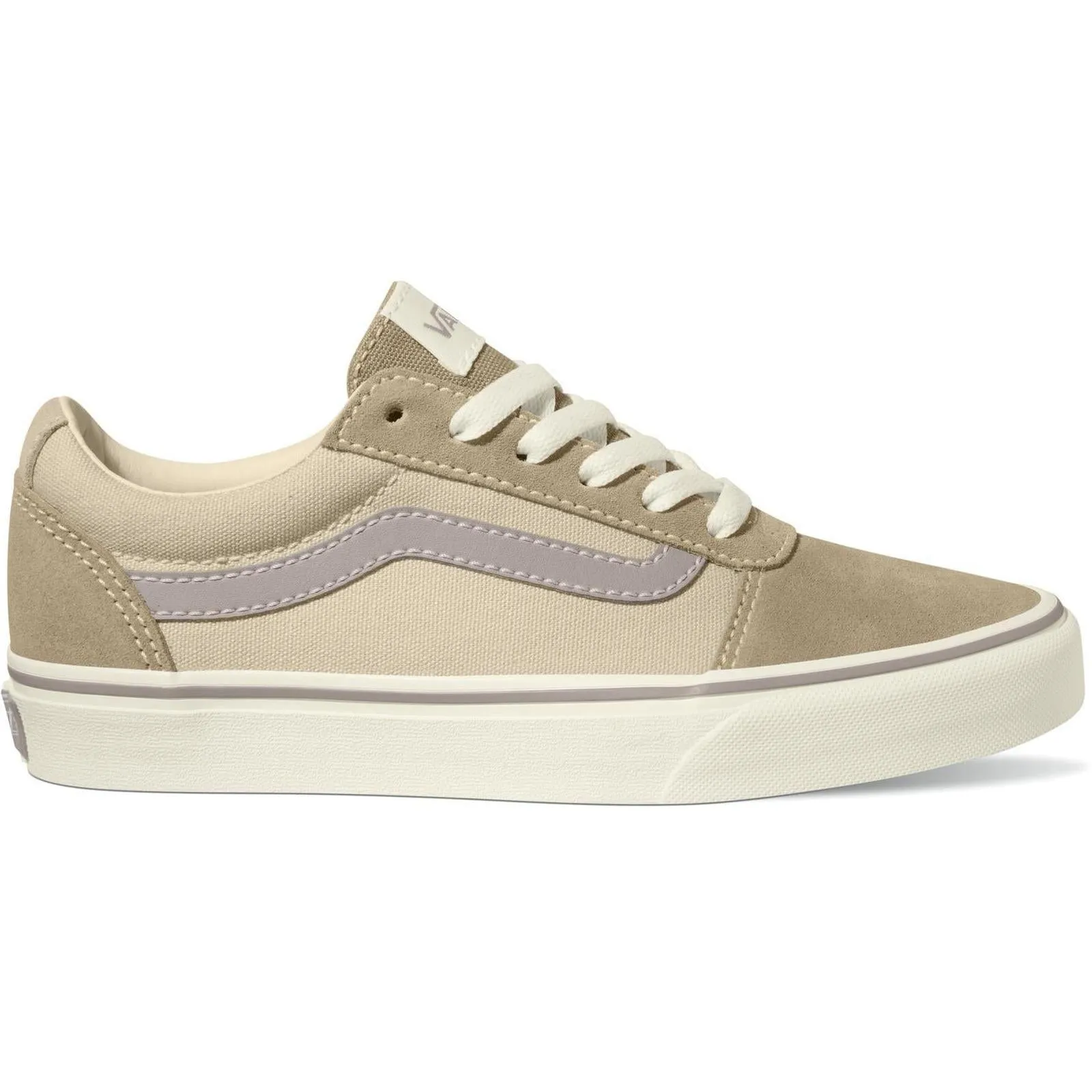 Vans Womens Ward Low Rise Suede Canvas Trainers