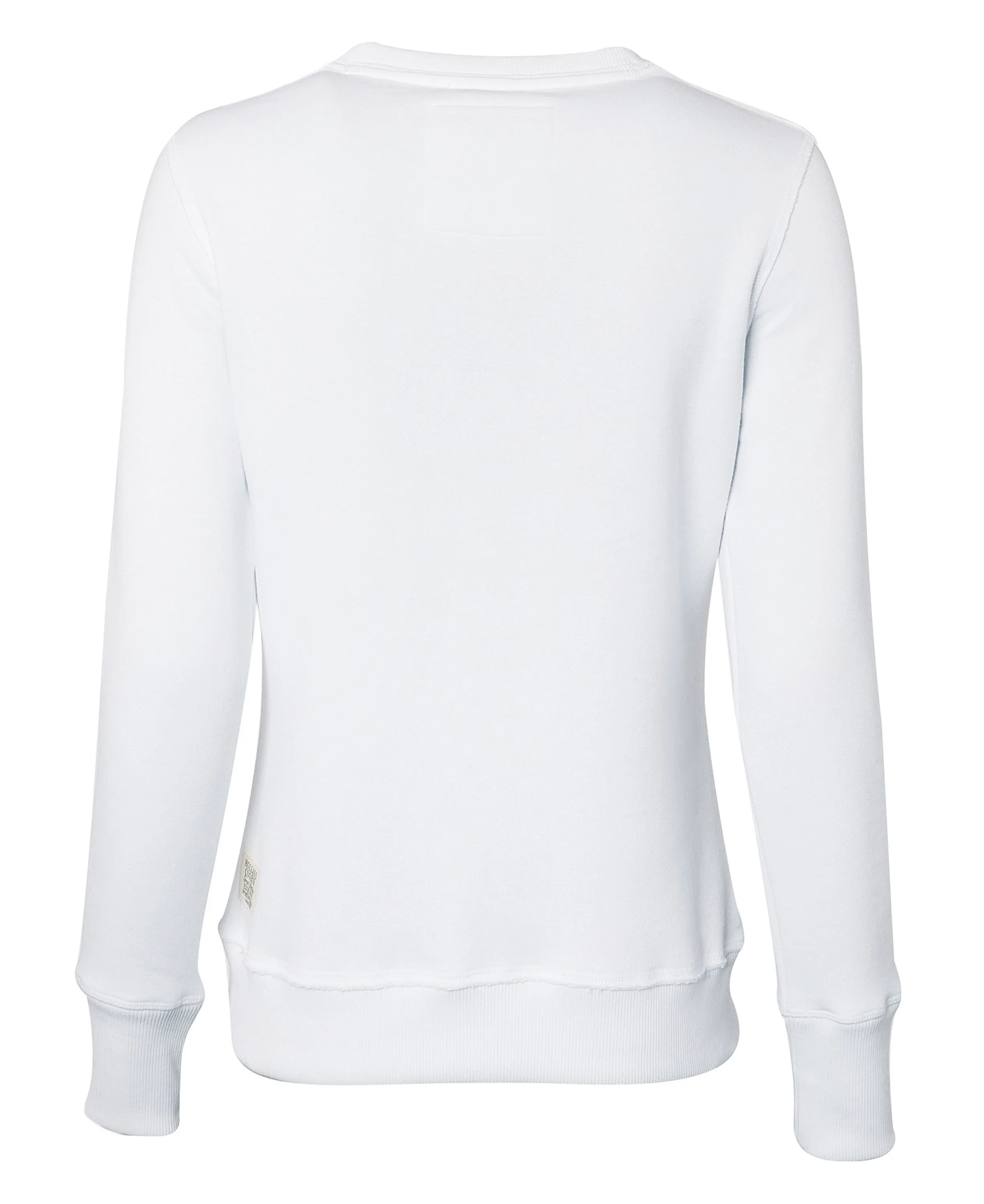 Varsity Crew Sweatshirt White