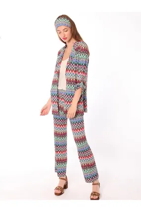 Vilagallo CAROLE OSTERBRO ZIGZAG TROUSERS