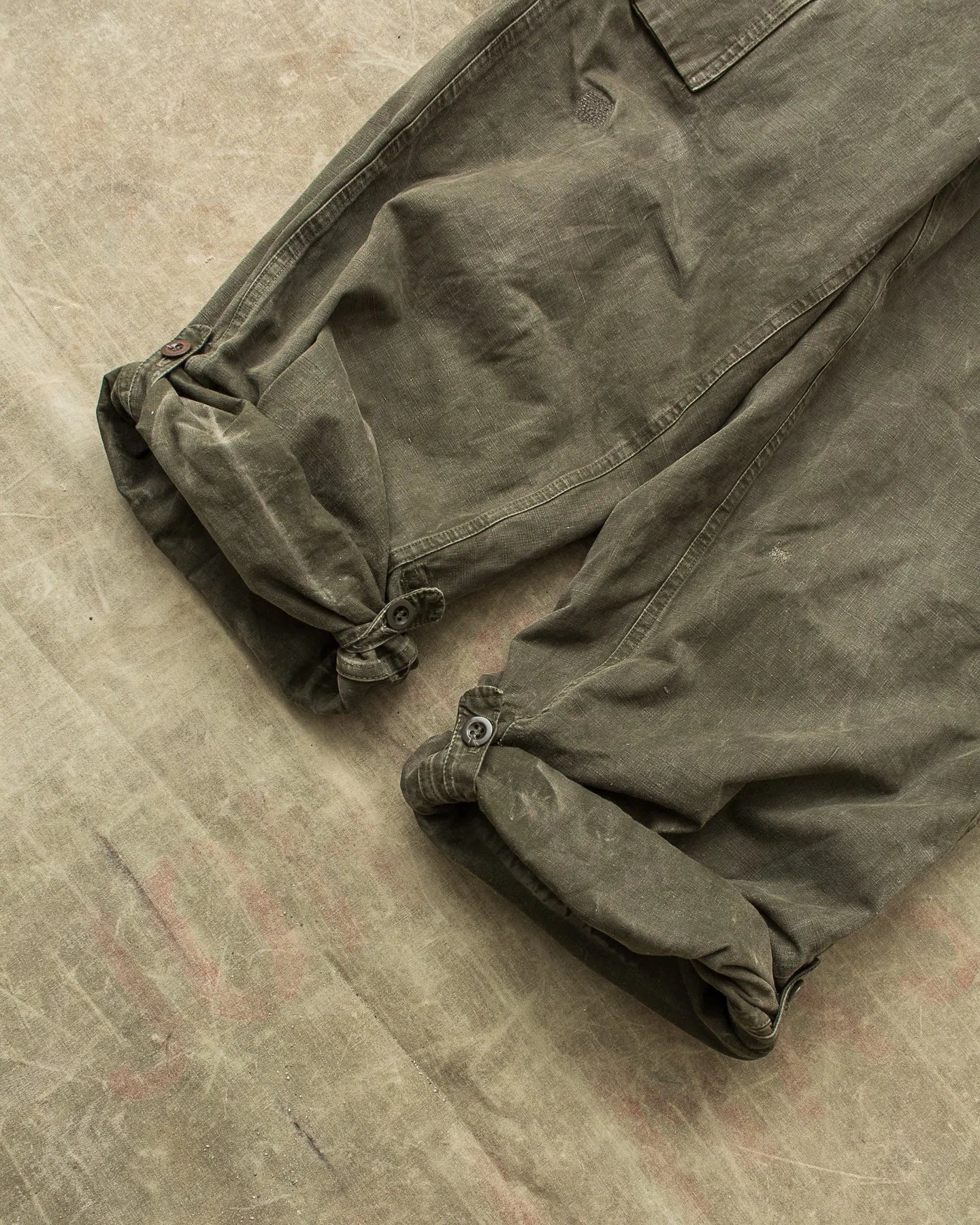 Vintage A.M. Seynaeve M.V.O 1958 Belgian Army Trousers