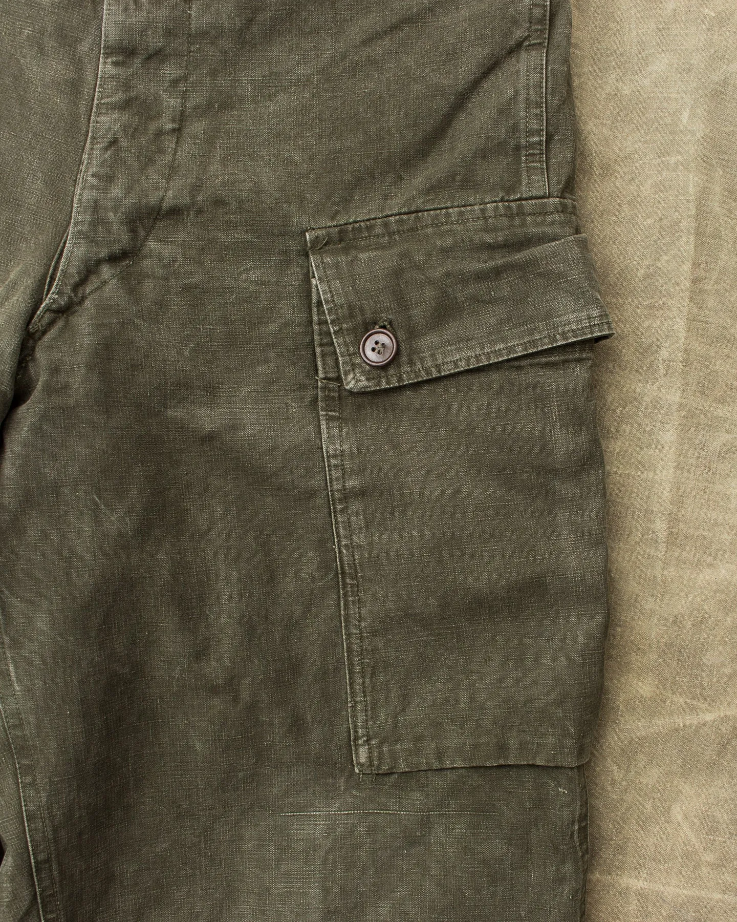 Vintage A.M. Seynaeve M.V.O 1958 Belgian Army Trousers