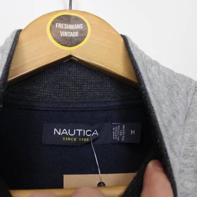 Vintage Nautica 1/4 Zip Sweatshirt Medium