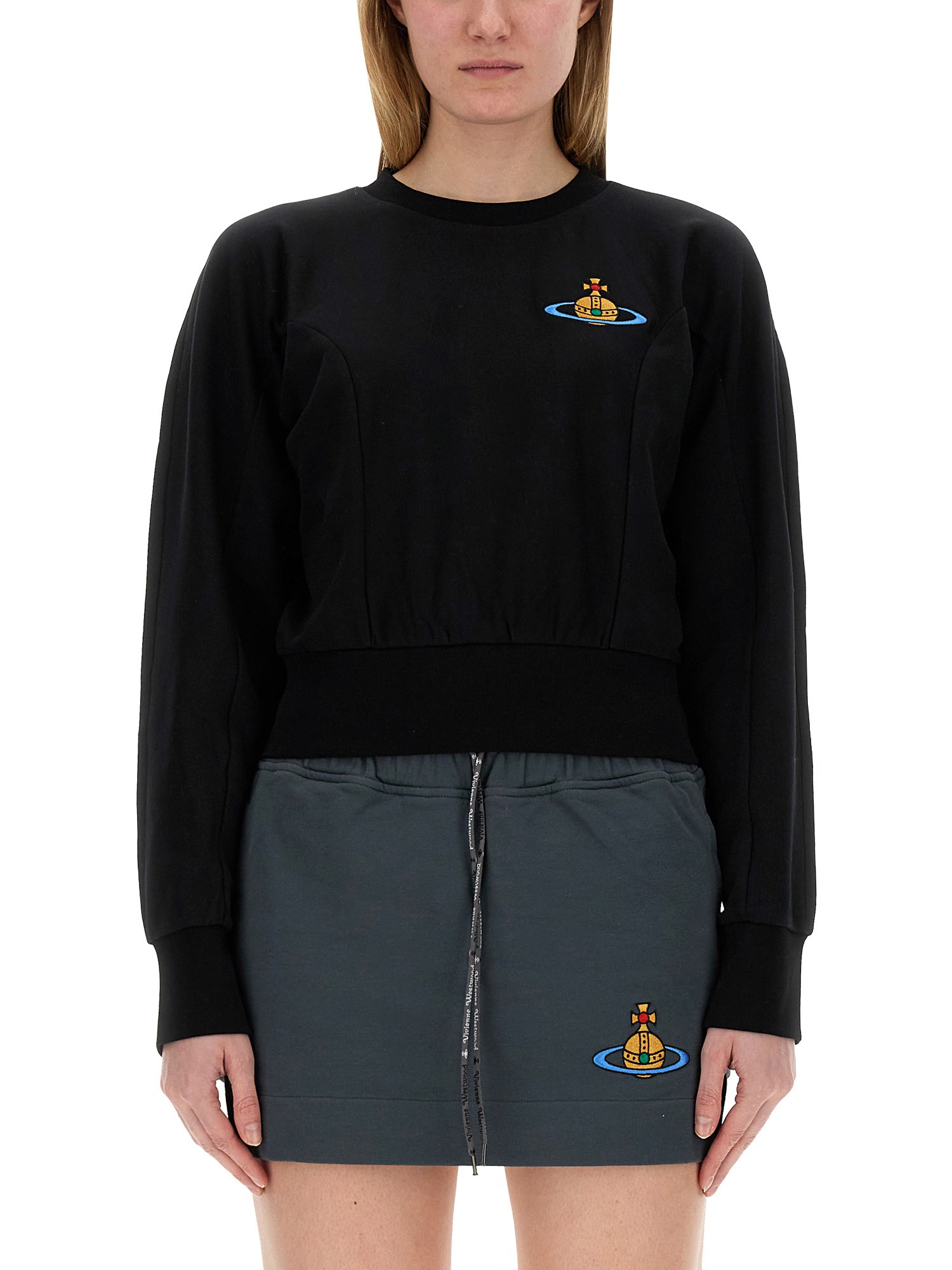 Cotton Jersey Cynthia Sweatshirt by Vivienne Westwood