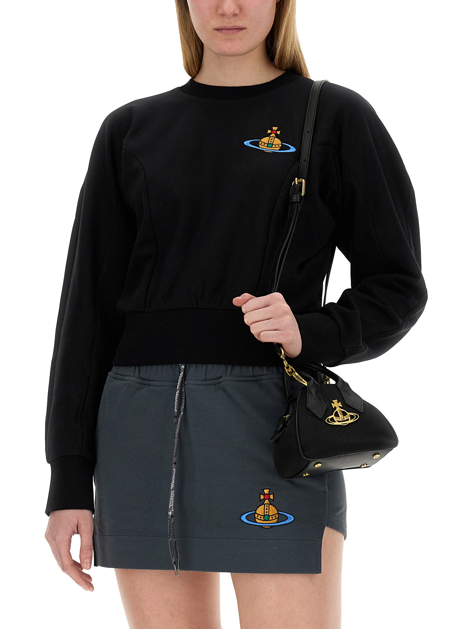 Cotton Jersey Cynthia Sweatshirt by Vivienne Westwood