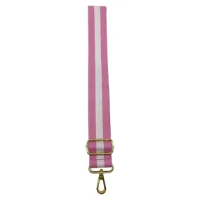 Stylish Pink & White Bag Strap